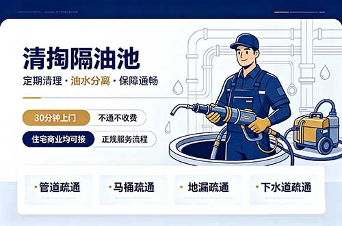 潞西清掏隔油池